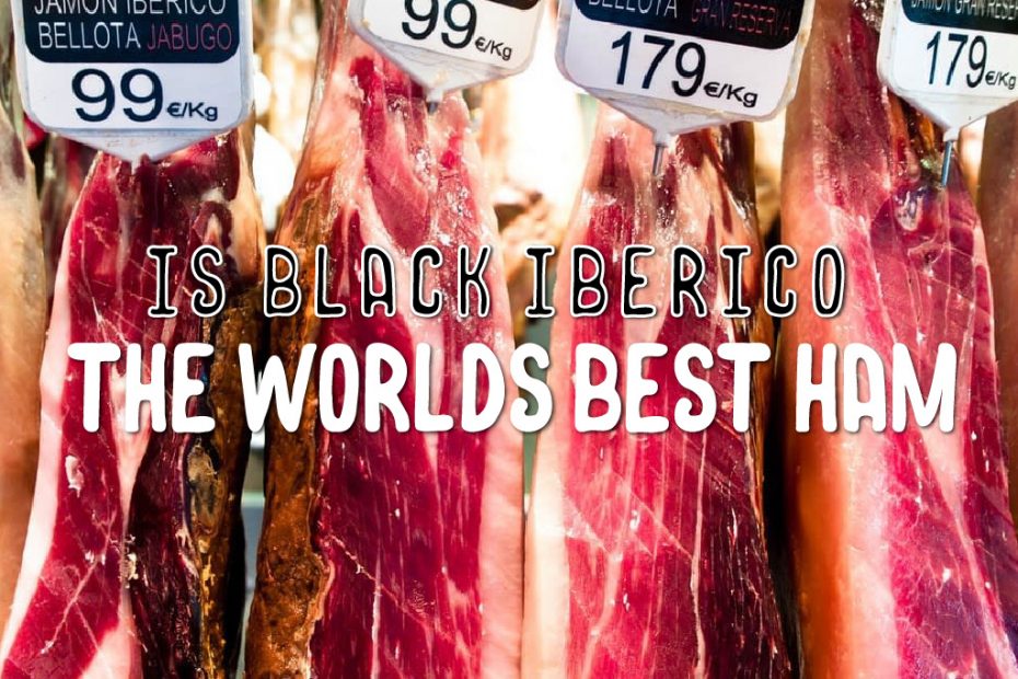 worlds best black iberico ham