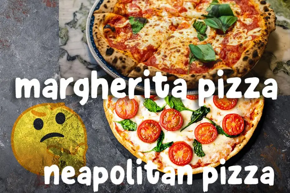 Neapolitan margherita pizza