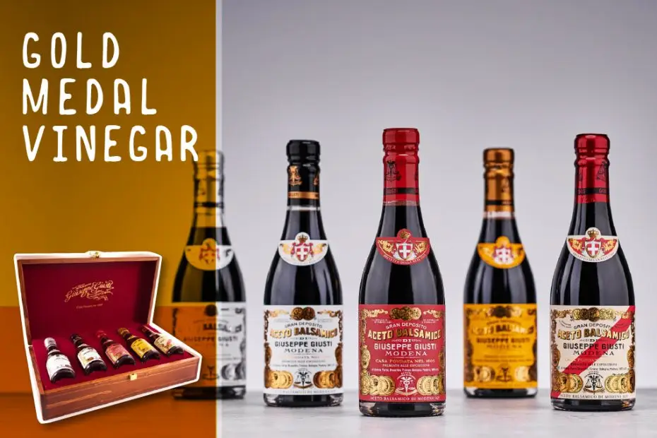 Acetaia Giusti balsamic venegar gold medal