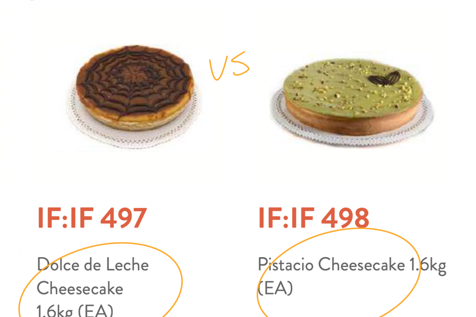 dolce de leche cheesecake vs pistacchio cheesecake