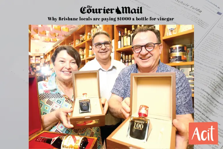 Why Brisbane locals are paying $1000 a bottle for vinegar