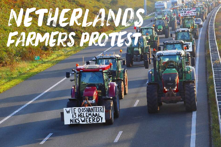Netherlands Dutch Farmer Protest