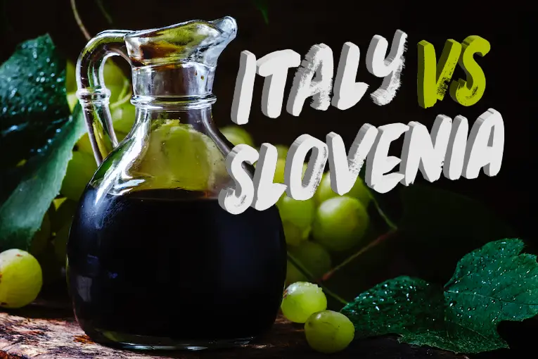 Italy vs Slovenia Balsamic Vinegar
