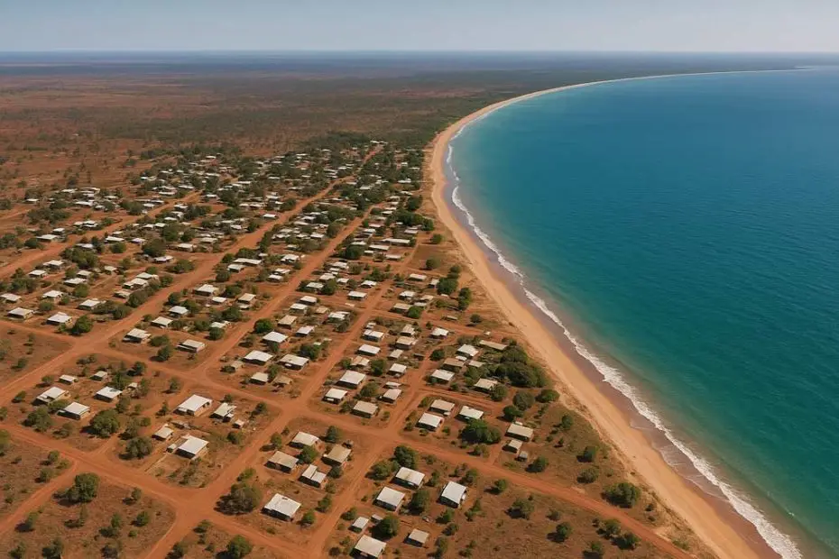 remote australian village